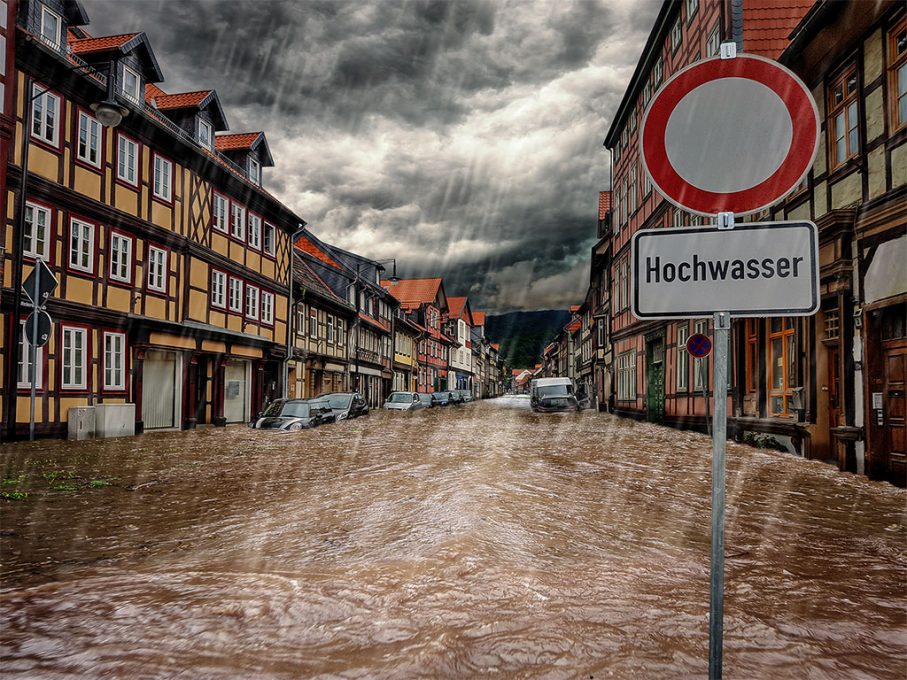 Hochwasser, ©ferkelraggae - stock.adobe.com