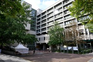 Das Strafjustizzentrum in der Nymphenburger Straße. Foto: Astrid Schmidhuber