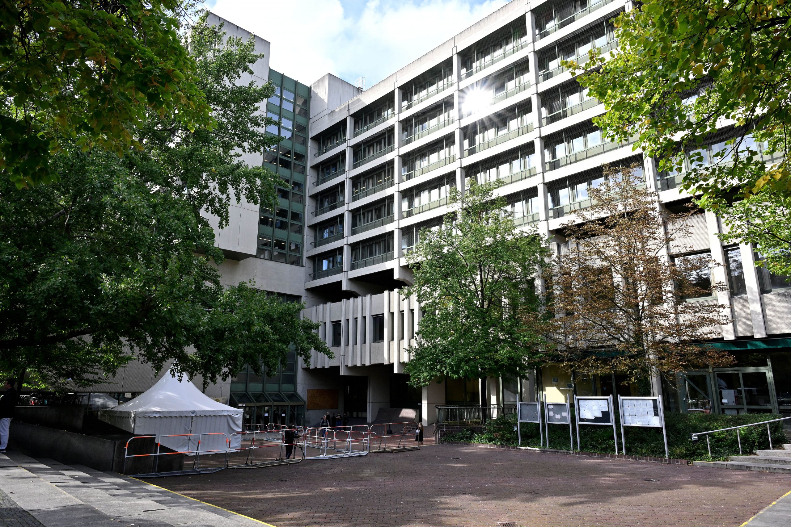 Das Strafjustizzentrum in der Nymphenburger Straße. Foto: Astrid Schmidhuber