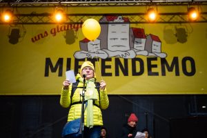 Elke Gaber, Omas gegen Rechts Foto: Lukas Barth